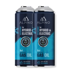 Komplet Alpino gaz do klimatyzacji for HYBRID/EV (Alpino gaz+olej) (2 szt)