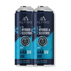 Komplet Alpino gaz do klimatyzacji for HYBRID/EV (Alpino gaz+olej+UV) (2 szt)