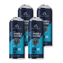 Komplet Alpino gaz do klimatyzacji for HYBRID/EV (Alpino gaz+olej+UV) (4 szt)