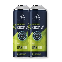 Komplet Alpino gaz do klimatyzacji 2w1 R1234yf (Alpino gaz+olej) (2 szt)