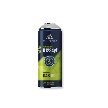 Komplet Alpino gaz do klimatyzacji 2w1 R1234yf (Alpino gaz+olej) (3 szt)