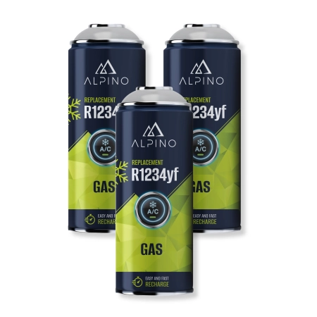Komplet Alpino gaz do klimatyzacji R1234yf (3 szt)